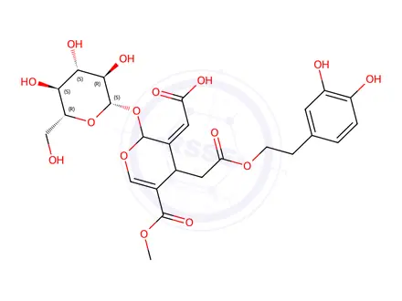 Chemical structure of Oleuropeinic acid
