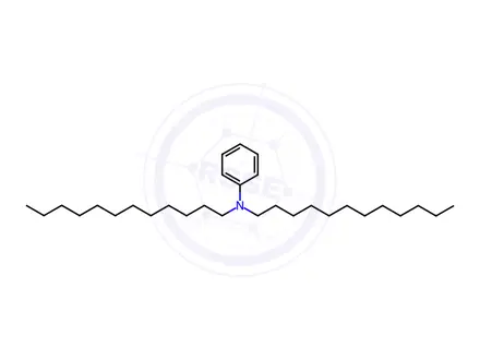 Chemical structure of N,N-Didodecylaniline