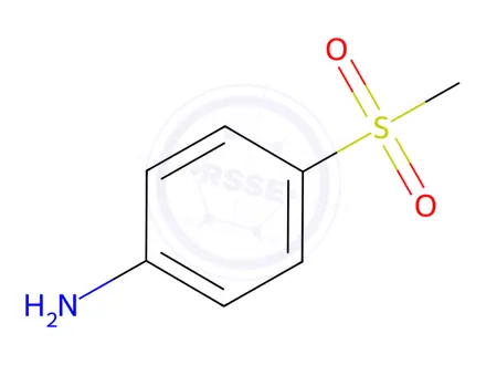 Chemical structure of 4-(Methylsulfonyl)aniline