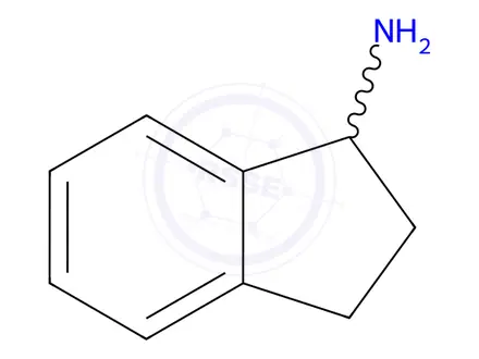 Chemical structure of 1-Aminoindan