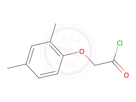 Chemical structure of (2,4-dimethylphenoxy)acetyl chloride
