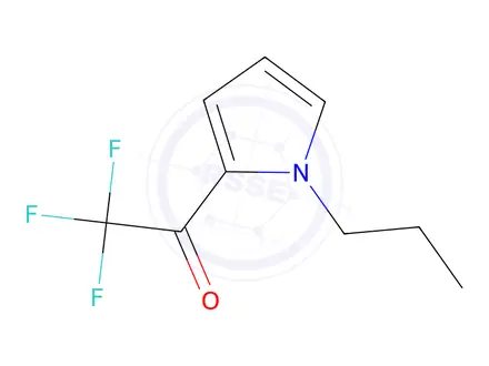 Chemical structure of 2,2,2-Trifluoro-1-(1-propyl-1H-pyrrol-2-yl)ethanone