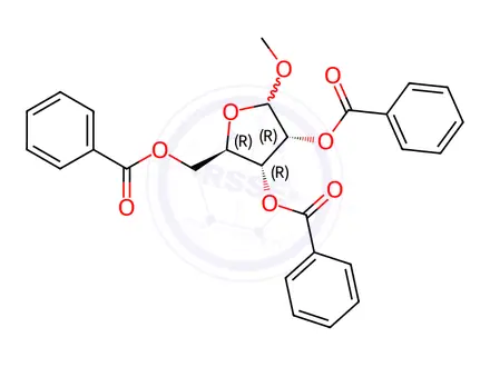 Chemical structure of Azacitidine Impurity 126