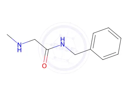Chemical structure of N-benzyl-2-(methylamino)acetamide
