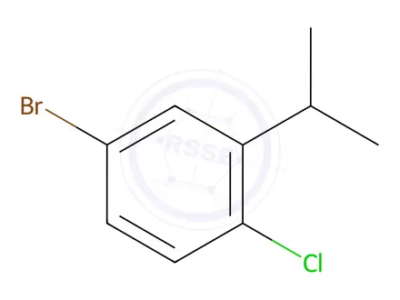 Chemical structure of 5-Bromo-2-chloroisopropylbenzene