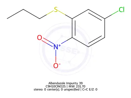 Chemical structure of Albendazole Impurity 69