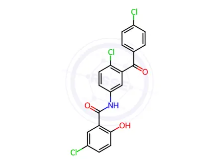 Chemical structure of Salantel Impurity 34
