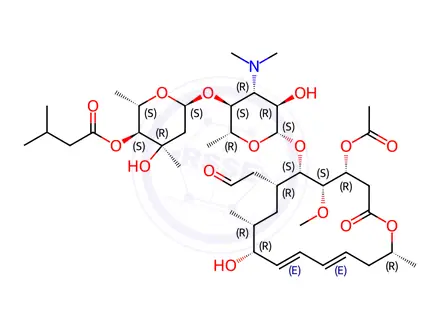 Chemical structure of Josamycin