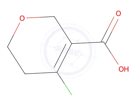 Chemical structure of 4-Chloro-5,6-dihydro-2H-pyran-3-carboxylic acid