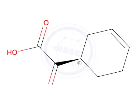 Chemical structure of (R)-2-(Cyclohex-3-en-1-yl)-2-oxoacetic acid