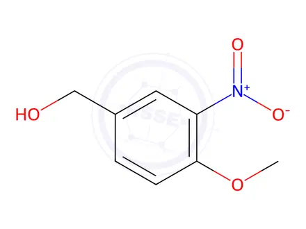Chemical structure of (4-Methoxy-3-nitrophenyl)methanol