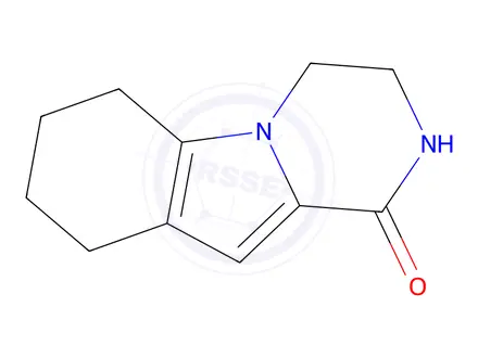 Chemical structure of 3,4,6,7,8,9-hexahydropyrazino[1,2-a]indol-1(2H)-one
