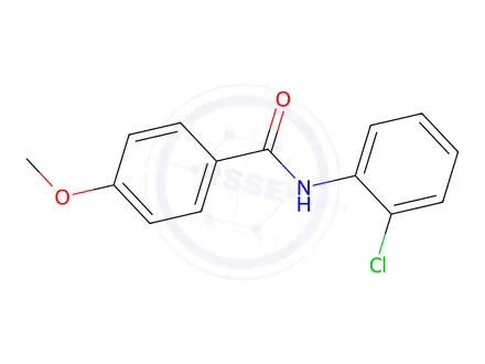 Chemical structure of N-(2-Chlorophenyl)-4-methoxybenzamide