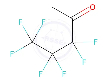 Chemical structure of Methyl Heptafluoropropyl Ketone