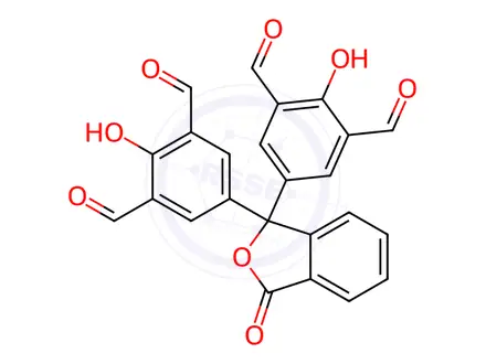 Chemical structure of Phenolphthalein Impurity 13