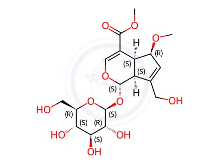 Chemical structure of Asperulosidic Acid Impurity 5