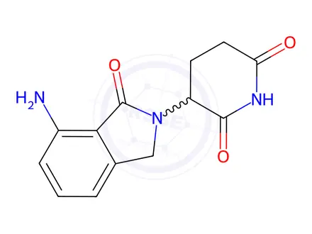 Chemical structure of 7-amino Lenalidomide