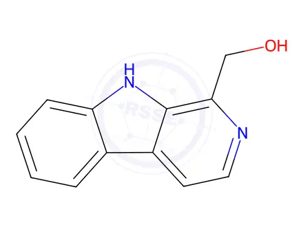 Chemical structure of 1-(Hydroxymethyl)-β-carboline
