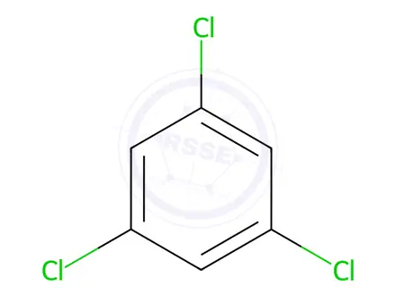 Chemical structure of 1,3,5-Trichlorobenzene