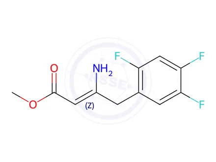 Chemical structure of Sitagliptin Impurity 50