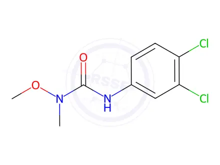 Chemical structure of Linuron