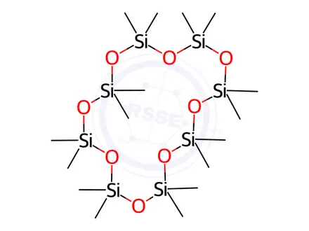 Chemical structure of Hexadecamethylcyclooctasiloxane