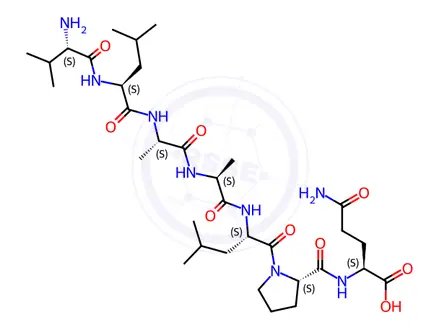 Chemical structure of Larazotide Impurity 108
