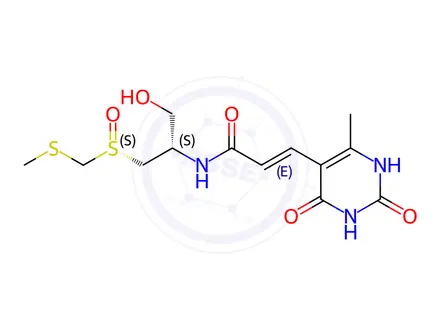 Chemical structure of Sparsomycin