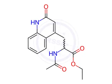 Chemical structure of Rebamipide Impurity 74