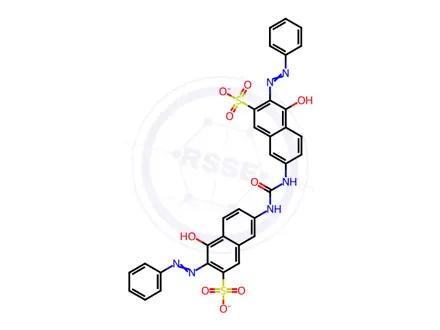 Chemical structure of Direct Orange 26