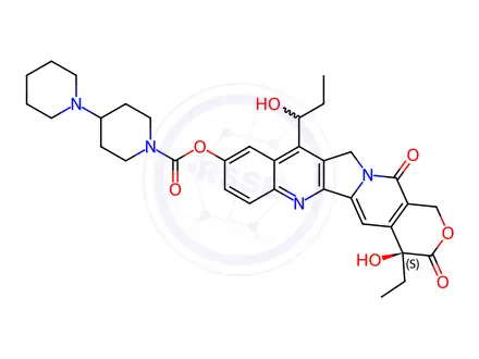 Chemical structure of Irinotecan Impurity K