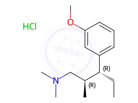 Chemical structure of Tapentadol EP Impurity E (HCl salt)