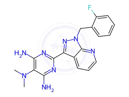 Chemical structure of Riociguat Impurity 80