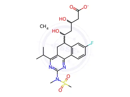Chemical structure of Rosuvastatin Calcium Impurity 82 Monomer (Rosuvastatin Calcium EP Impurity FB-B)
