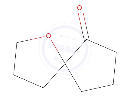 Chemical structure of 1-Oxaspiro[4.4]nonan-6-one