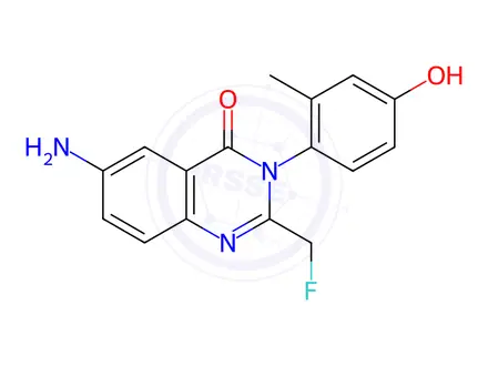 Chemical structure of Afloqualone Impurity 9