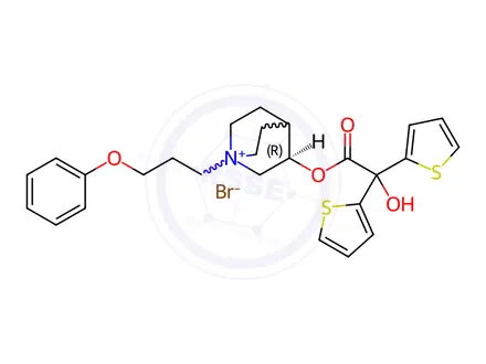 Chemical structure of Aclidinium bromide