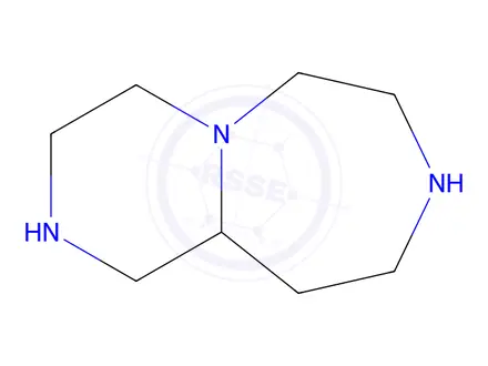 Chemical structure of Pyrazino[1,2-d][1,4]diazepine, decahydro-(9CI)