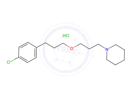 Chemical structure of Pitolisant Hydrochloride