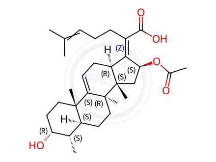 Chemical structure of Fusidic acid EP Impurity L