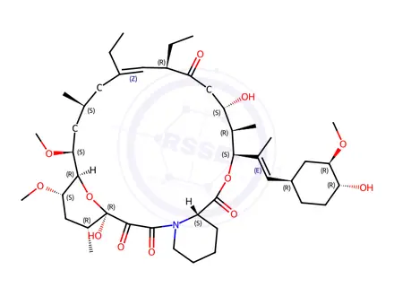 Chemical structure of Tacrolimus Impurity 112