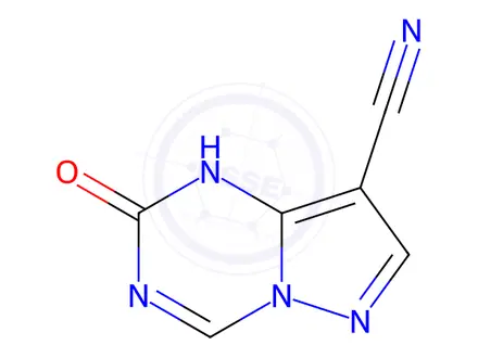 Chemical structure of 2-Oxo-1H-pyrazolo[1,5-a][1,3,5]triazine-8-carbonitrile