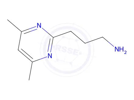 Chemical structure of 3-(4,6-Dimethylpyrimidin-2-yl)propan-1-amine