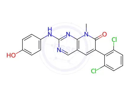 Chemical structure of PD 0166285 Impurity 80