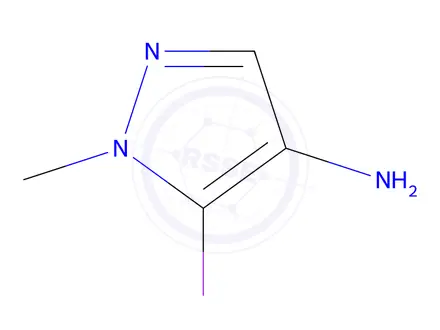 Chemical structure of 1H-Pyrazol-4-amine, 5-iodo-1-methyl-
