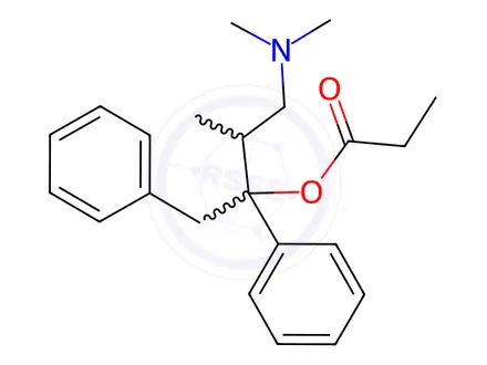 Chemical structure of Dextropropoxyphene Hydrochloride Impurity 16