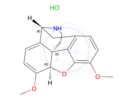 Chemical structure of Northebaine Hydrochloride
