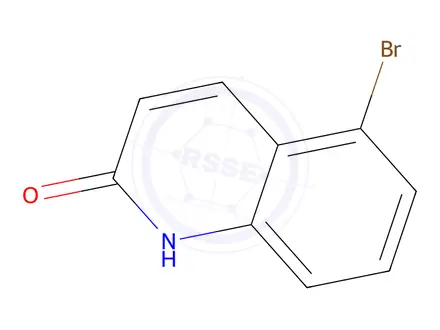 Chemical structure of 5-Bromoquinolin-2(1H)-one