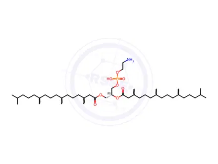 Chemical structure of 4ME 16:0 PE