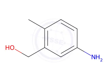 Chemical structure of 5-Amino-2-methylbenzenemethanol